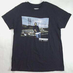 Ice Cube T-Shirt Mens XL Black Short Sleeve NWA 420 Cali 90s Gangster Rap
